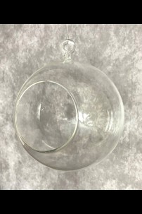 7"Dx8"H GLASS TEA LIGHT HOLDER [393208]